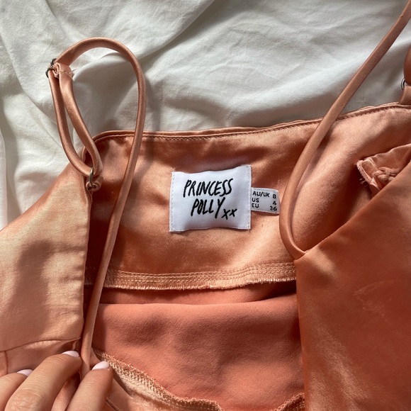 Princess Polly CELENA MINI DRESS PINK Size 4 - Picture 3 of 3